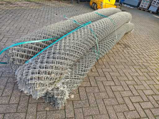 Heras - Partij 5 Rollen Gaas 400cm hoog ca 50 meter