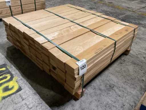 Europees Hard Maple 27x80 mm (96x)