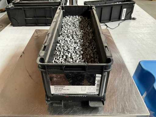 Würth 14.46kg Hex nut M6 in stackable box