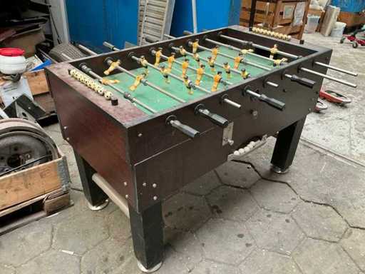 Table football and billiards snooker 