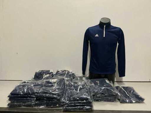 Partij diverse Adidas halfzips (44x)