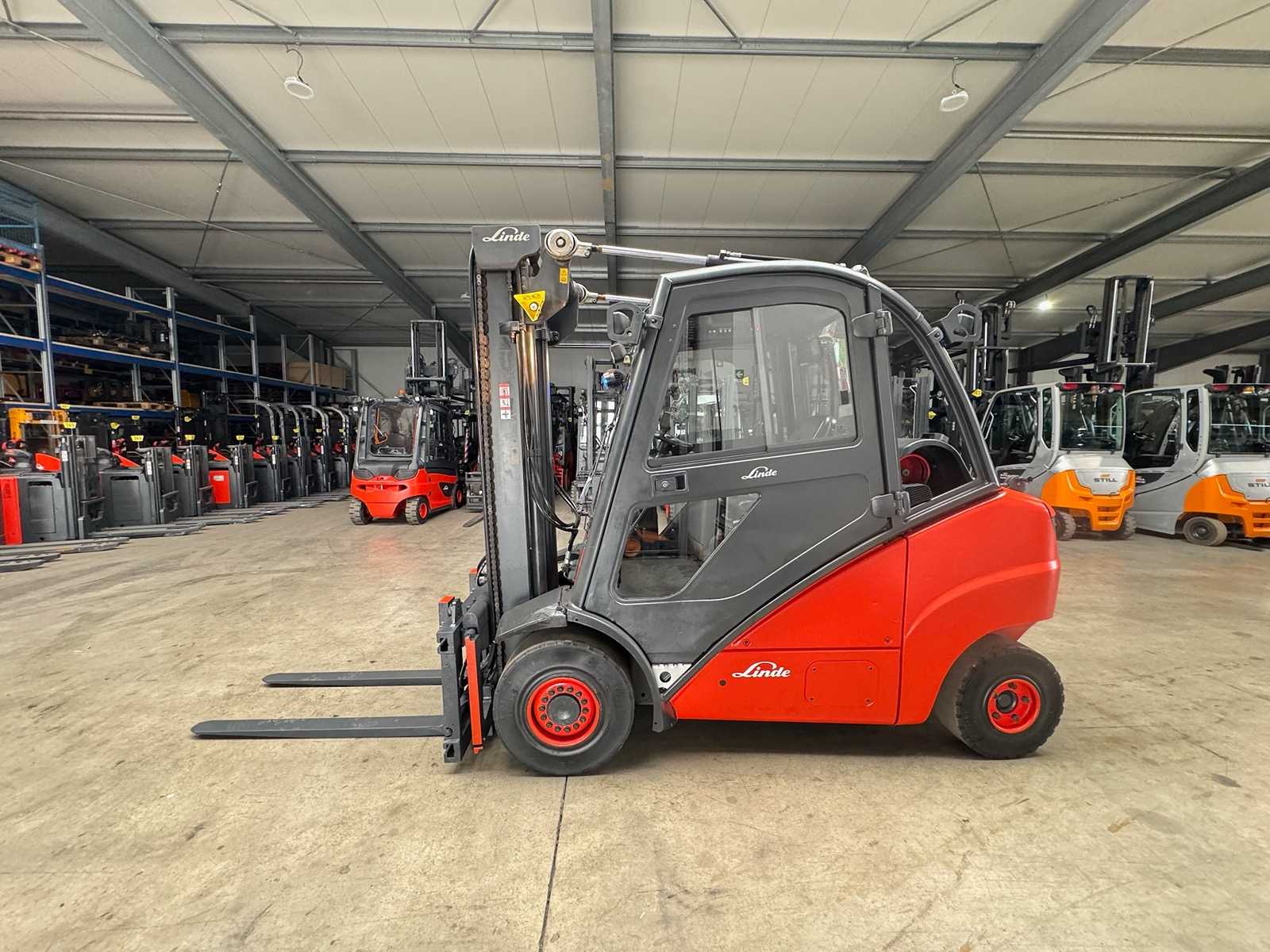 2006 Linde H35T 3.500kg 3.+4th valve fork adjuster 115cm gas forklift forklift 12.350 hours