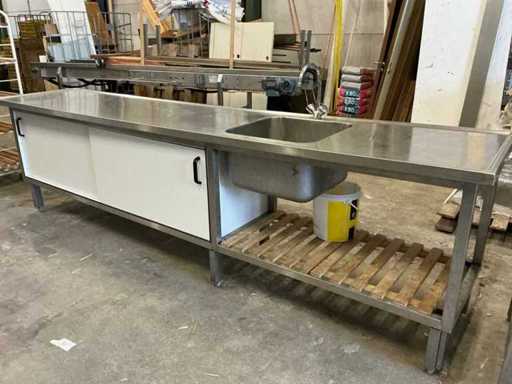 RVS Bakkerij Werkbank