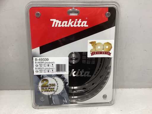 Makita zaagbladen 2 stuks (235x30x20T / 235x30x40T)