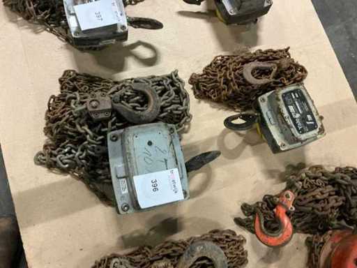 Treuil à chaîne manuel Yale (2x)