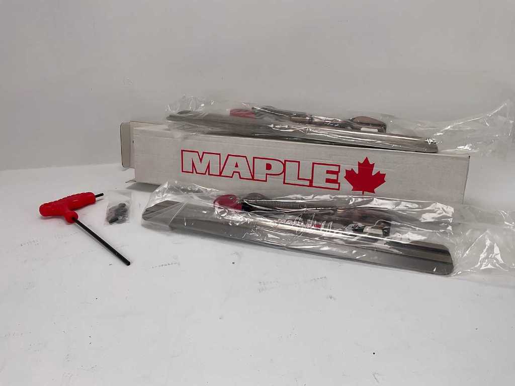 Maple - 15 inch 36/37 - Commet alum. - Schaats onderstel