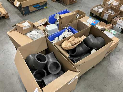 Lotto di materiale per l'installazione