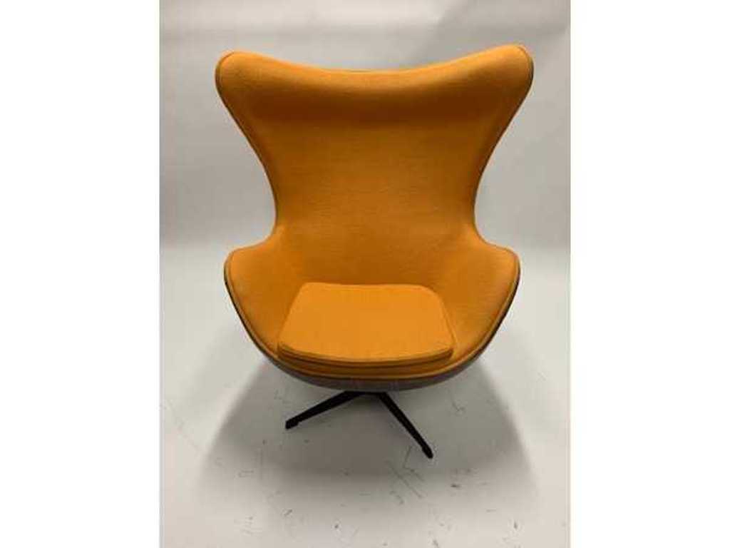 Yellow egg online chair