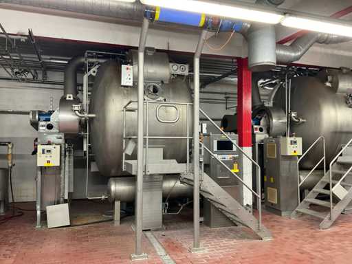 2000 Dann AFT225 vollständige Edelstahl-Ein-Horizontal-Seil-Färbe-Installation