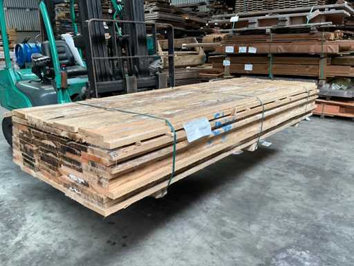 Spruce scaffolding plank 400x2.4x20 cm (120x)