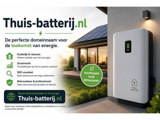 Nom de domaine Thuis-Batterij.nl
