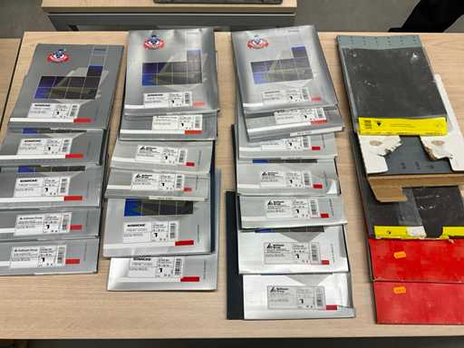 Assortiment Matador / M3 Schuurpapier circa 850 vellen