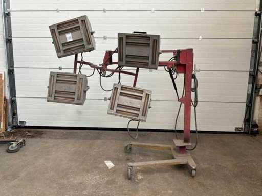 IRT Mobile Infrared Paint Dryer