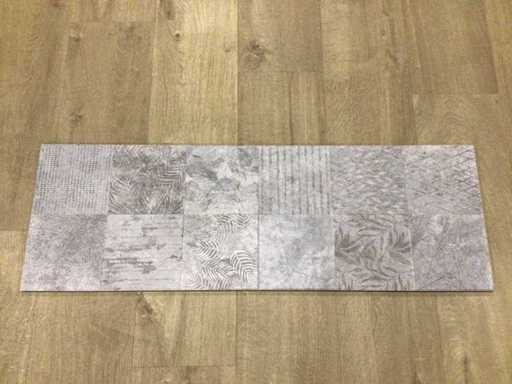 Metropol Iconic Concept Grey Decor Wall Tile de perete 30x90 cm 22,68 m²