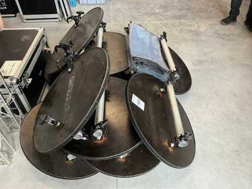 Moving head regen beschermers (10x)