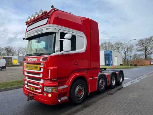 2008 Scania R560 V8 8x4 Vrachtwagen zwaar transport