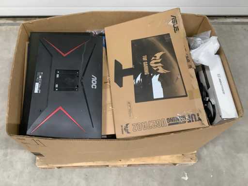 Pallet monitors O.a AOC en Asus - 11 Items