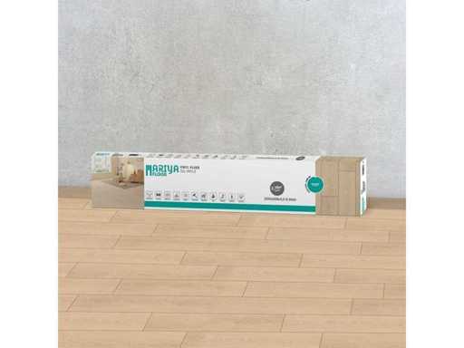 ARIYA - PVC - PVC CLICK LAMINATE - Pvc laminate 22x122cm 4.8mm with Insulation Per 27.8m2 SAND oak