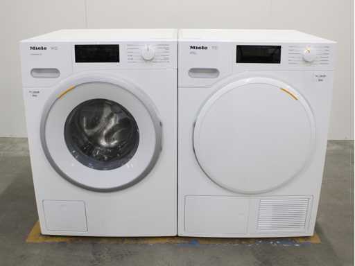 Miele W1 PowerWash 2.0 Washing Machine & Miele T1 Eco Dryer