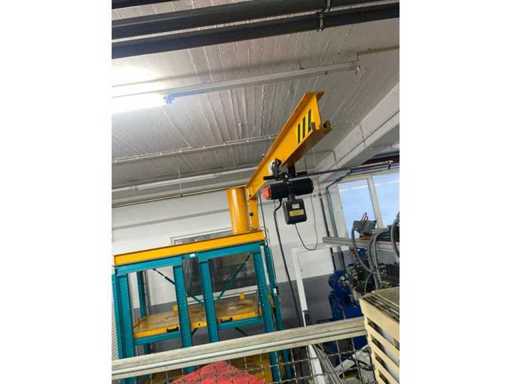 Gru a portale Wemag SIC 5F del 2001, telaio metallico