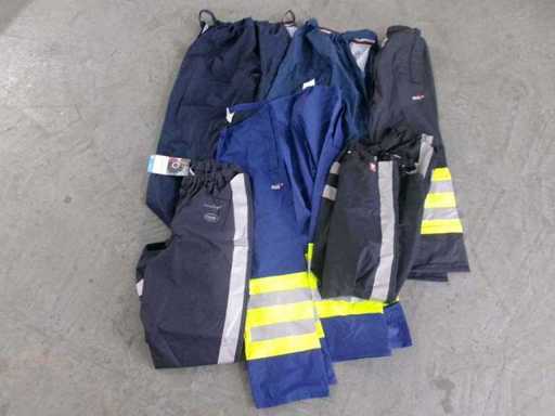 Mix per pantaloni antipioggia, blu, usati/come nuovi (R11) (80x)