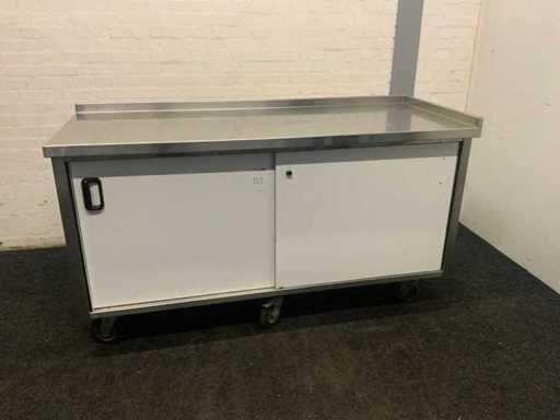 Stół roboczy ze stali nierdzewnej