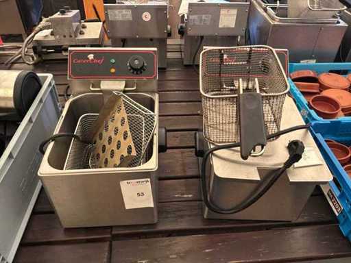 Caterchef 688008 Friteuse (2x)