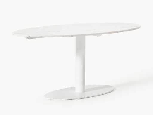 Table ovale en marbre Miley - Westwing Collection