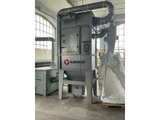 2015 KLIMAWENT Filtro a cartuccia XCC - 48 Sistema di aspirazione e filtraggio