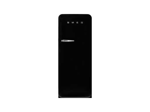 Smeg FAB28RDBLM5 koelkast Vrijstaand 244 l D Zwart