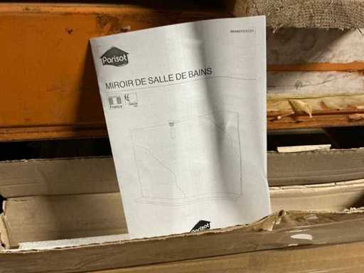 Oglindă de baie Parisot Dana gris (11x)