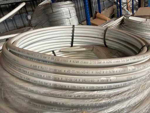 PE-RT/AL/PE-RT Batch multilayer pipe 16x2