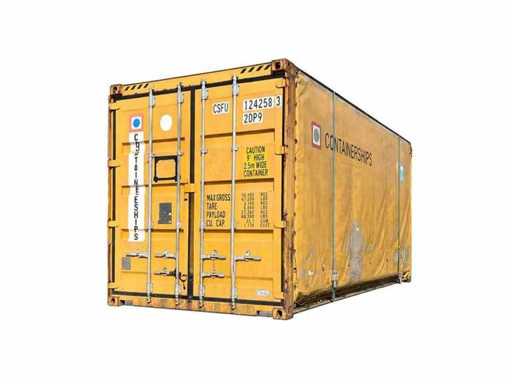 Curtainsider Swap Body Container (20 ft High Cube equivalent)