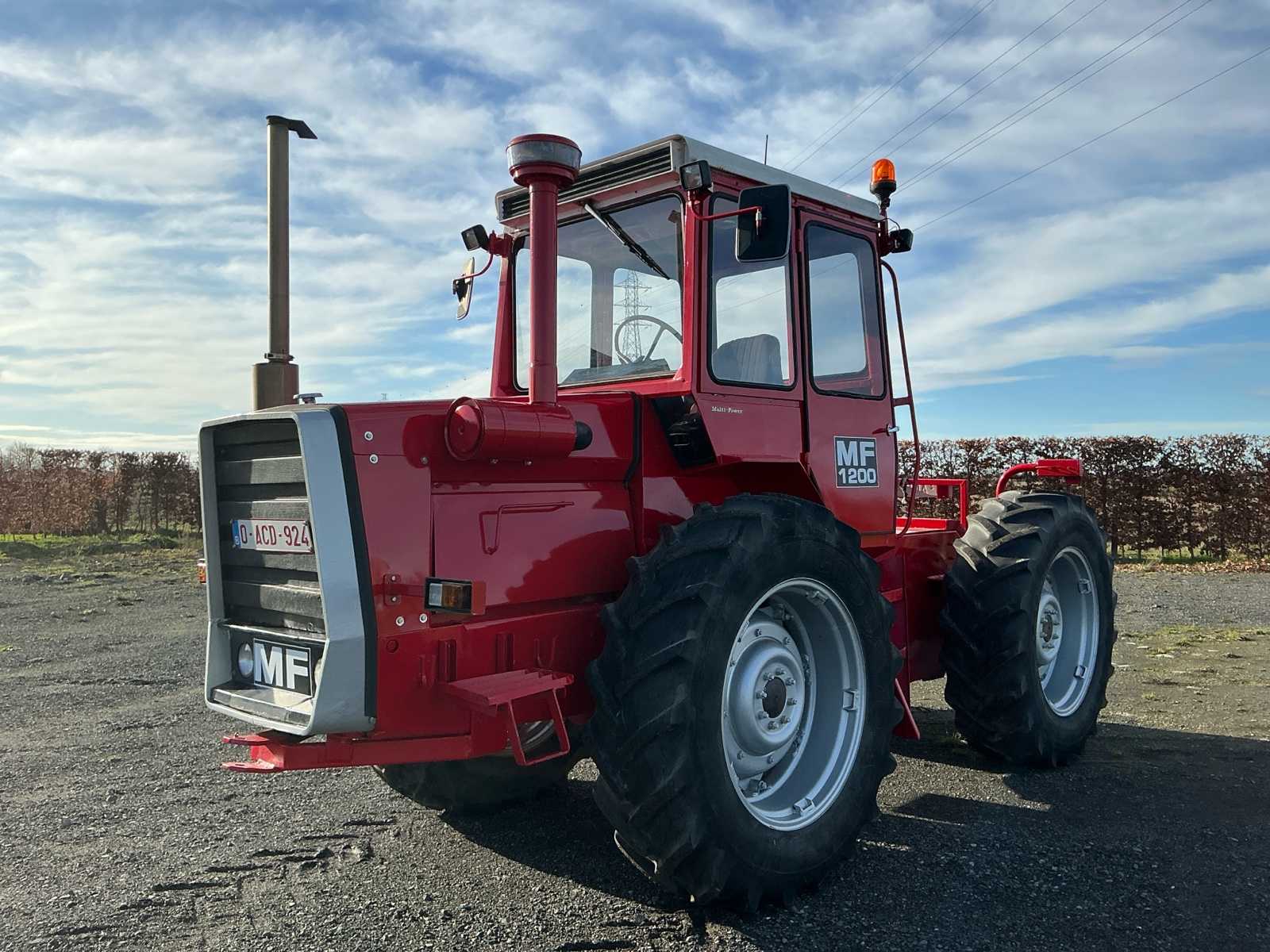 1975 Massey Ferguson MF1200 Four Wheel Drive Farm Tractor