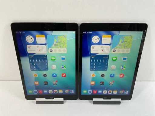 Apple iPad 8th Gen - Wi-Fi + Cellular - 32 GB / 128 GB - Space Gray (2x)