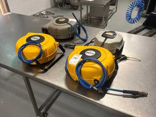 Luchtslanghaspel (4x)