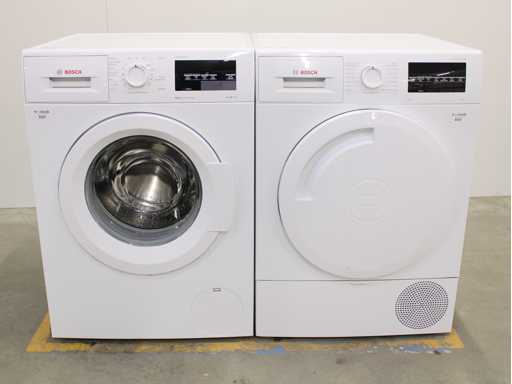 Serie Bosch|6 Lavatrice VarioPerfect EcoSilence Drive & Serie Bosch|6 Asciugatrice