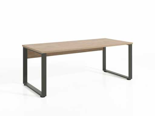Bureau - gouden eik - 200cm