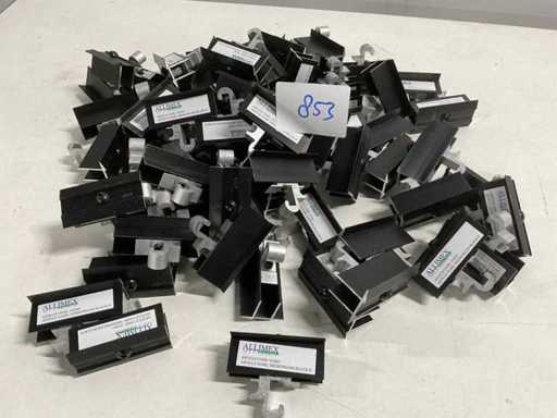 Alimex - aluminium middenklem voor montage zonnepaneel (68x)