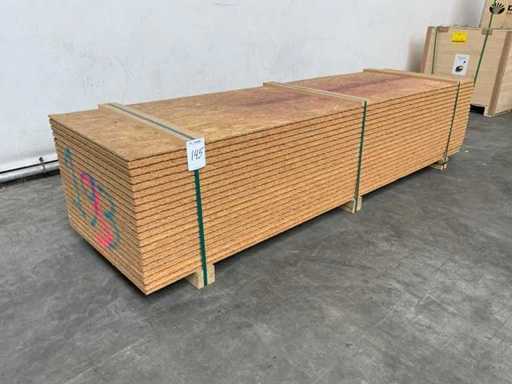 Osb plaat 2500x675x25mm (21x)