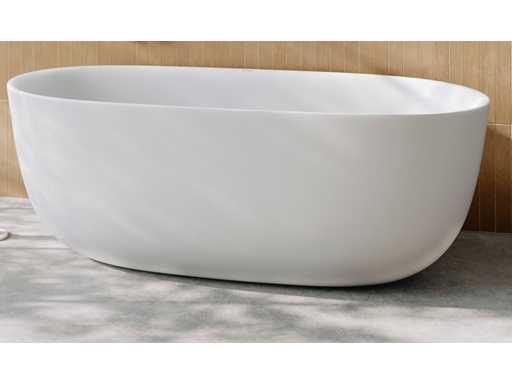 Baignoire autonome en tôle en acier Kardewei Meisterstück Oyo Duo