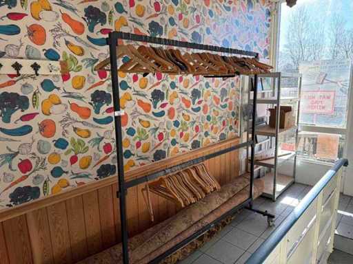 Kledingrek (verrijdbaar/demontabel)