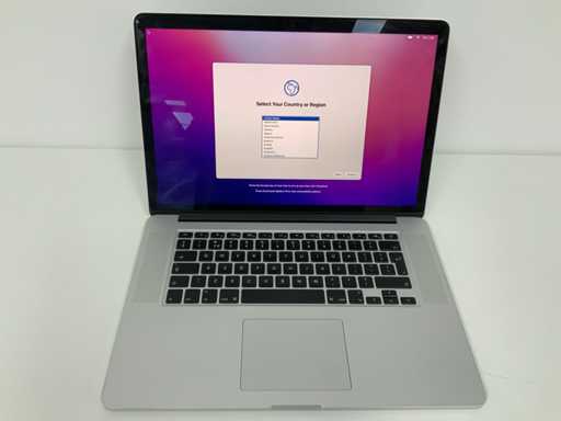 Laptop Apple A1398 MacBook Pro de 15 inch MJLQ2N/A