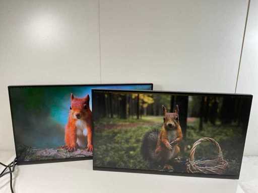 Monitoarele IPS Dell (P2723DE) 27", 2560x1440 (QHD) (2x)