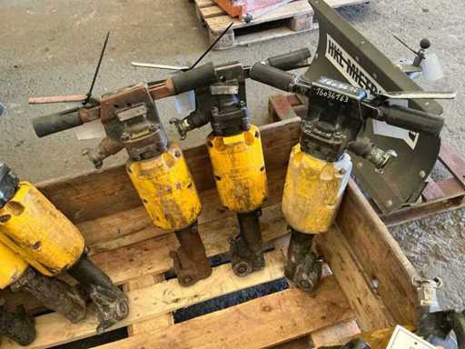 Marteau pneumatique de démolition ATLAS COPCO TEX 21PE (3x)