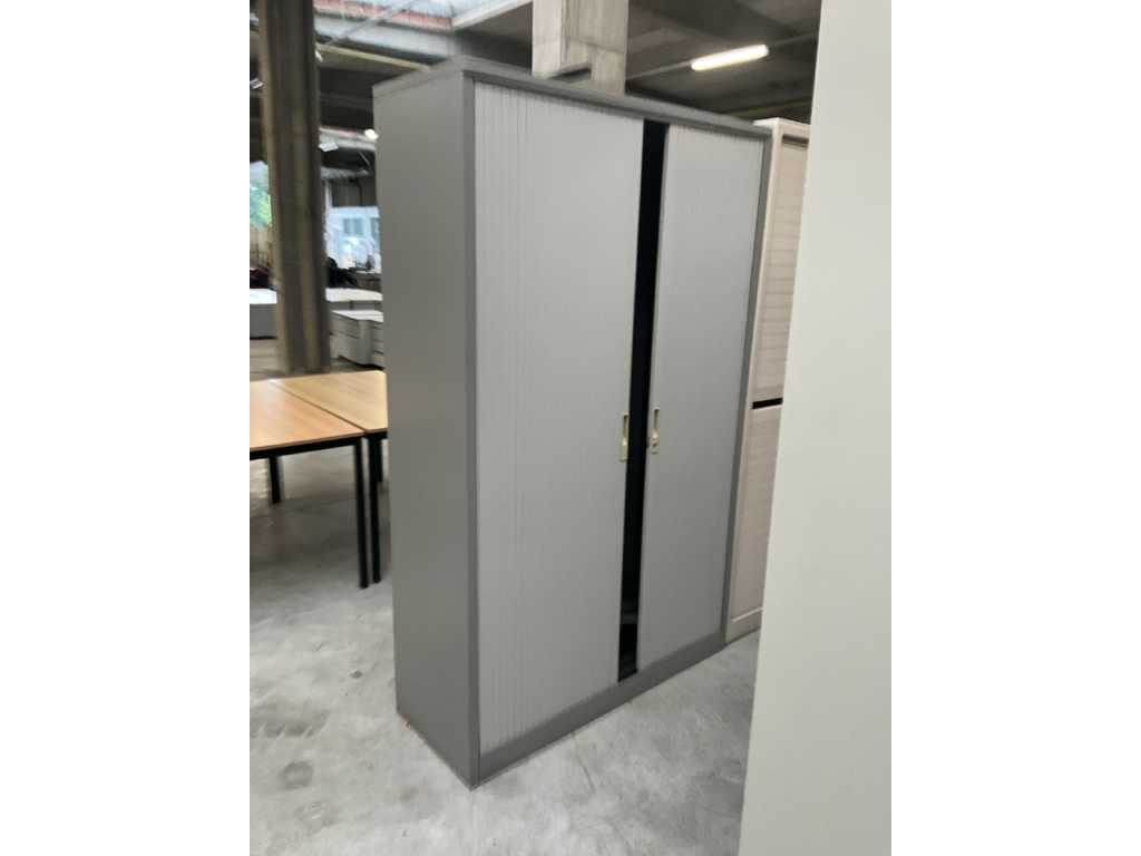 2 high metal file/storage cabinets TDS