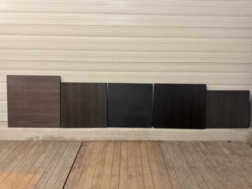 Piano del tavolo in rovere (5x)