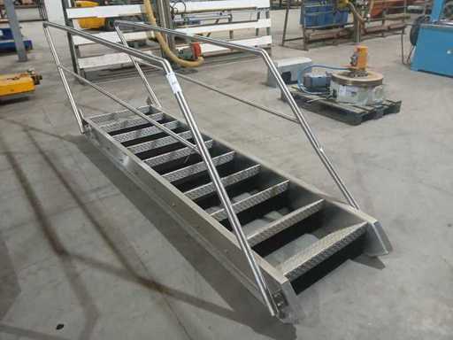 Escaliers en acier inoxydable