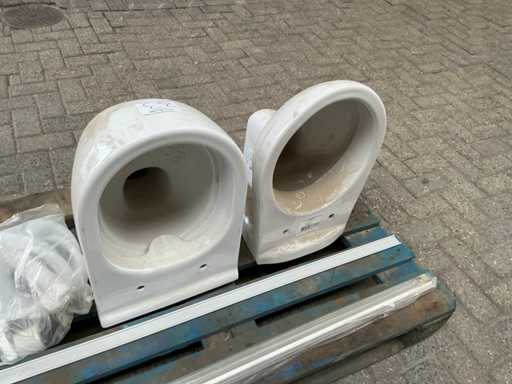 Toilettenschüssel (2x)