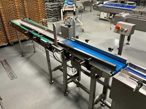 Aanvoertransportband met doseerunit (C)